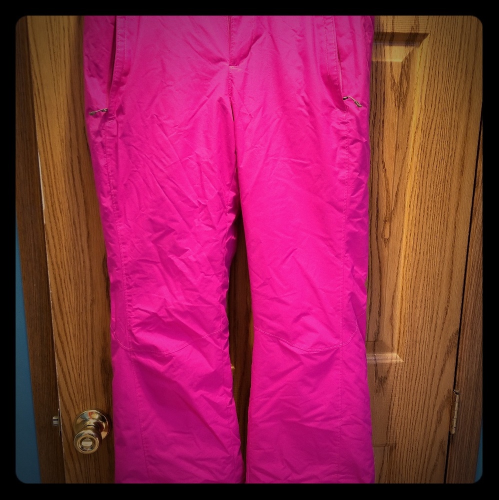 Snow pants pink